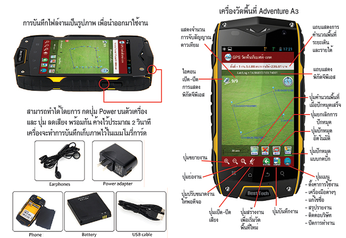 คู่มือการใช้Adventure A3